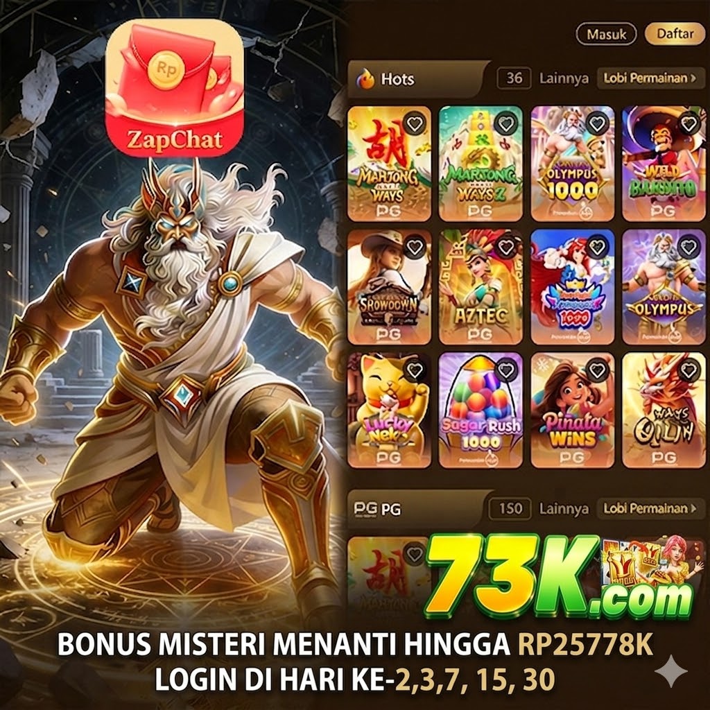 73K - Slot Indonesia Jadi Pilihan untuk Menjelajahi Tema Slot Online Berbeda