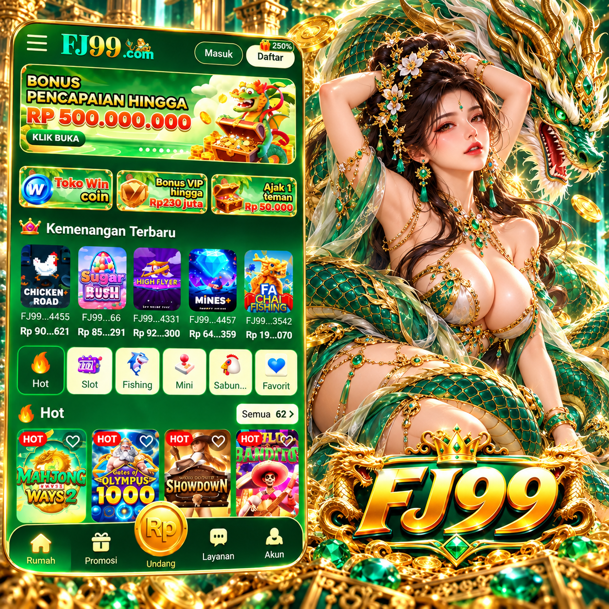 FJ99 - Portal Hiburan Game Online Mobile Resmi & Terpercaya