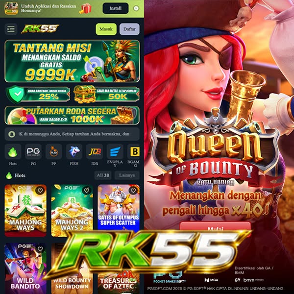 RK55 - Login Situs Resmi dan Nikmati Ragam Game PG Soft