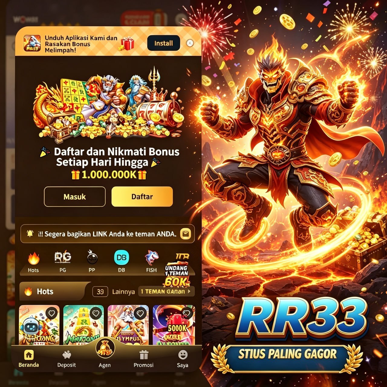 RR33 - Situs Resmi Slot Online dari Berbagai Provider